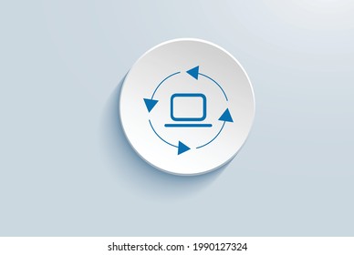 Digital Web Applications icon vector design