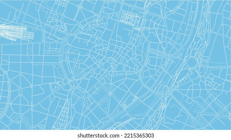 Digital web background of Altstadt. Vector map city which you can scale how you want.