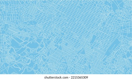 Digital web background of Barrio de Santiago. Vector map city which you can scale how you want.