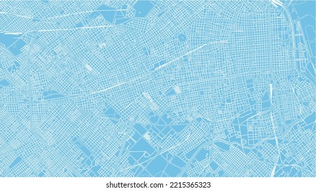 Digital web background of Buenos Aires. Vector map city which you can scale how you want.