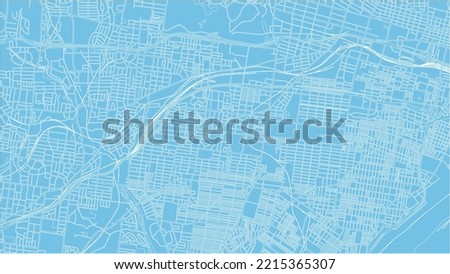 Digital web background of St. Louis. Vector map city which you can scale how you want.