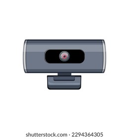 digital web camera cartoon. equipment lens, internet business digital web camera sign. isolated symbol vector illustration