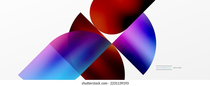 Digital web futuristic template. Circle composition abstract background. Vector Illustration For Wallpaper, Banner, Background, Card, Book Illustration, landing page