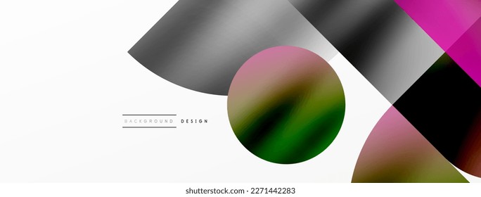 Digital web futuristic template. Circle composition abstract background. Vector Illustration For Wallpaper, Banner, Background, Card, Book Illustration, landing page