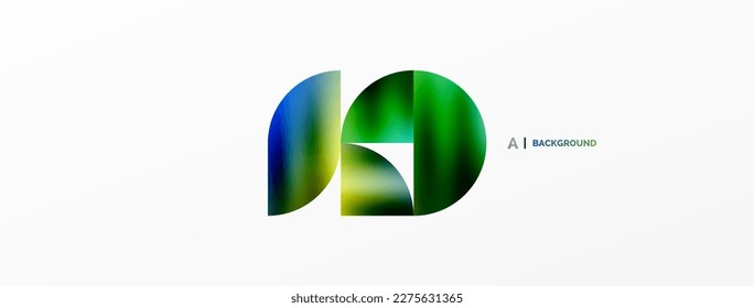 Digital Web Futuristic Vorlage. Zirkelzusammensetzung abstrakter Hintergrund. Vektorgrafik für Bildschirmhintergründe, Banner, Hintergrund, Karte, Buchillustration, Landing-Page