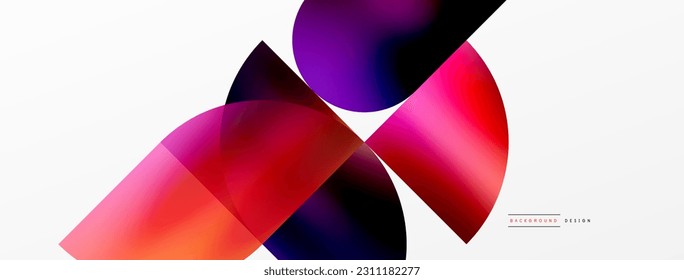 Digital web futuristic template. Circle composition abstract background. Vector Illustration For Wallpaper, Banner, Background, Card, Book Illustration, landing page