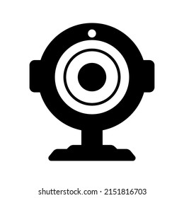 Digital Webcam line icon. linear style sign for mobile concept and web design color editable
