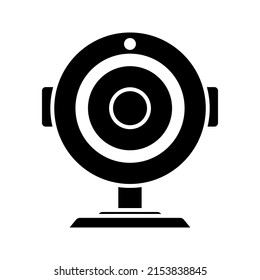 Digital Webcam line icon. linear style sign for mobile concept and web design color editable
