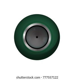 Digital webcam. Web cam equipment. Vector illustration.
