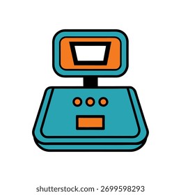 usinagem de escala de peso digital para peso preciso.