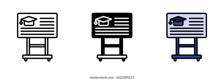 Digital Whiteboard is an interactive screen where teachers write, draw, and explain lessons digitally during classes.