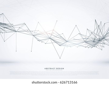digital wire mesh background in technology connection style