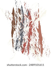 A digital work of scribbling a collection of textile colors using charcoal and chalk. Digital abstract paintings. Background vector.