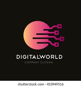 Digital World Logo