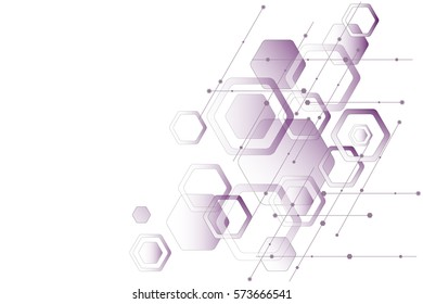 
Digital World Technology. Business concept virtual. Abstract vector background