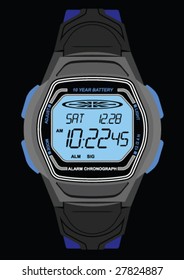 Digital Wrist Watch