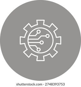 Digitalisation Icon Symbol Art Sign