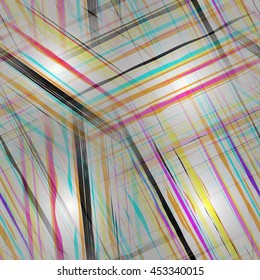 Digitally created seamless colorful texture with grungy linear pattern. Abstract background for use in web projects and printed media. Grungy tile, design element for wallpapers and wrapping papers.
