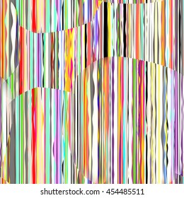Digitally created seamless colorful texture with grungy linear pattern. Abstract background for use in web projects and printed media. Grungy tile, design element for wallpapers and wrapping papers.