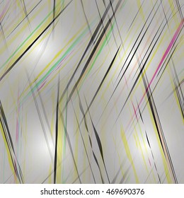 Digitally created seamless colorful texture with grungy linear pattern. Abstract background for use in web projects and printed media. Grungy tile, design element for wallpapers and wrapping papers.