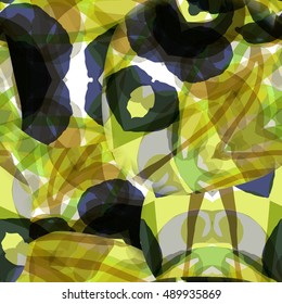 Digitally created seamless colorful texture. Abstract background for use in web projects and printed media. Grungy tile, design element for wallpapers and wrapping papers.