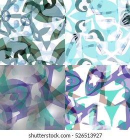 Digitally created seamless colorful texture. Abstract background for use in web projects and printed media. Grungy tile, design element for wallpapers and wrapping papers.