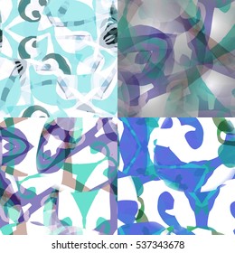 Digitally created seamless colorful texture. Abstract background for use in web projects and printed media. Grungy tile, design element for wallpapers and wrapping papers.