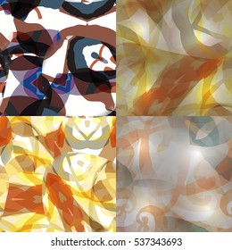 Digitally created seamless colorful texture. Abstract background for use in web projects and printed media. Grungy tile, design element for wallpapers and wrapping papers.