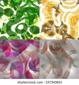 Digitally created seamless colorful texture. Abstract background for use in web projects and printed media. Grungy tile, design element for wallpapers and wrapping papers.