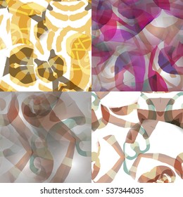 Digitally created seamless colorful texture. Abstract background for use in web projects and printed media. Grungy tile, design element for wallpapers and wrapping papers.