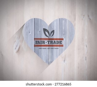 Digitally generated Fair Trade vector