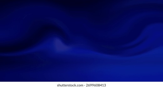 Digitally generated image of blue light and stripes moving fast 