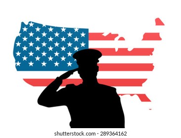 Digitally generated Independence day concept vector