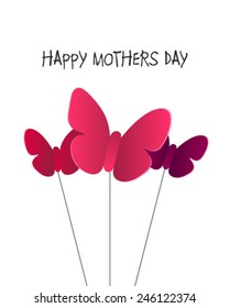Vector del día de las madres generado digitalmente