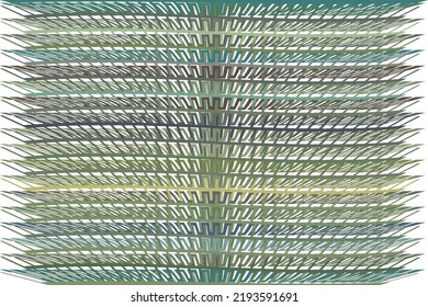 Digitally generated rhythmic pattern comprised of interlocking spiky, triangular details