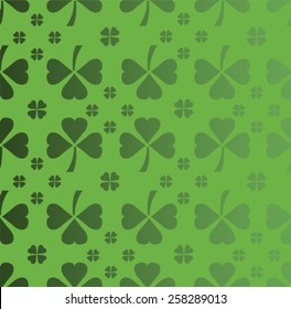 Digitally generated Shamrock pattern vector