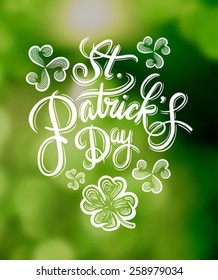 Digitally generated St patricks day greeting vector