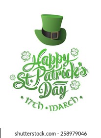 Digitally generated St patricks day greeting vector