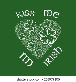 Digitally generated St patricks day greeting vector