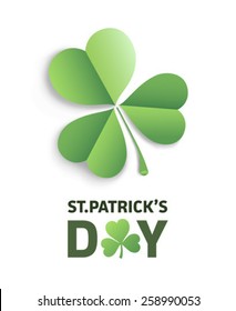 Digitally generated St patricks day greeting vector