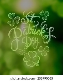 Digitally generated St patricks day greeting vector