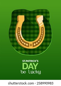 Digitally generated St patricks day vector