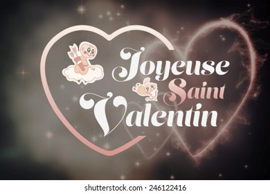 Digitaler Valentinstag-Vektorgrafik