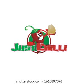 Digitally illustration of cartoon chilli