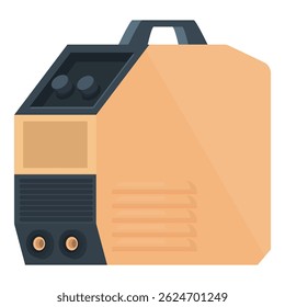 Imagen renderizada digitalmente que muestra un cargador de batería portátil con un diseño minimalista