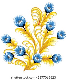 diseño digital-textil-flor-hojas (flores)diseño digital patrón de flor - ilustración
