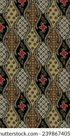 Digital-textile-design-flowers-leaves-Exquisite border design, border pattern, Motif, Graph-Digital Design background with colorful objects and flowers-Digital Textile All-Over Pattern Design