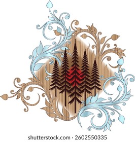 Digital-textile-design-flowers-leaves-Exquisite border design, border pattern, Motif, Graph Digital Textile All-Over Pattern Design for Pakistani-Indian-Turki-Kurti Design 
