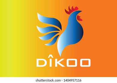 Dikoo ( Rooster), Use as professional logo