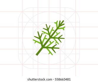 Dill flat icon
